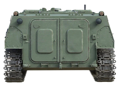 Fire Support Military Vehicle 3D Model