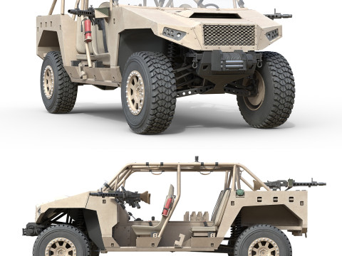 Polaris Dagor 3D-Modell