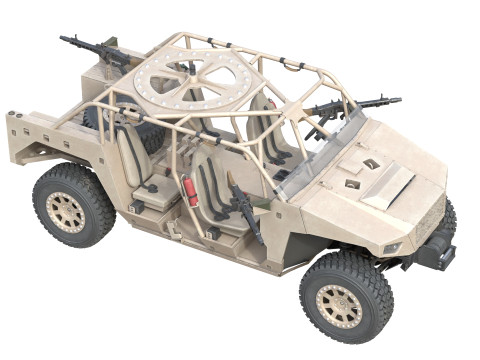 Polaris Dagor 3D 模型