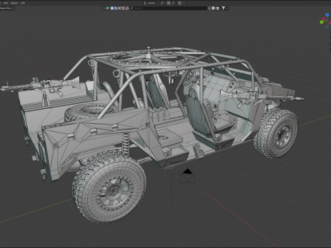 Polaris Dagor 3D 模型