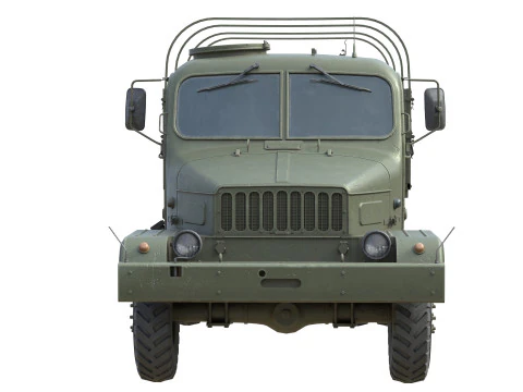 Cami&oacute;n militar Praga V3S Modelo 3D