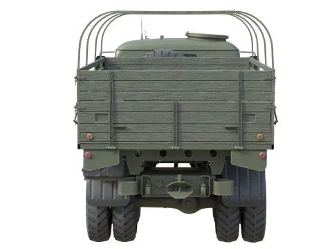 Cami&oacute;n militar Praga V3S Modelo 3D