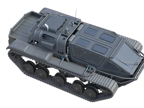 Ripsaw EV3 F4 3D Model