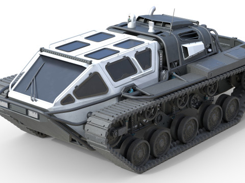 Ripsaw EV3 F4 White 3D-Modell