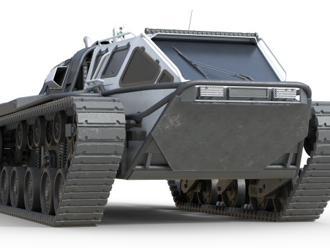 Ripsaw EV3 F4 White 3D-Modell