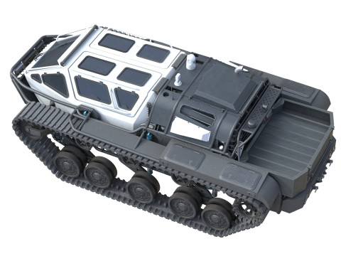 Ripsaw EV3 F4 White 3D-Modell