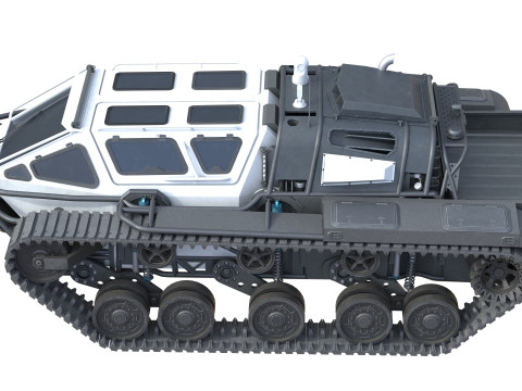 Ripsaw EV3 F4 White 3D-Modell