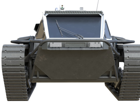 Ripsaw EV3 F4 White 3D-Modell