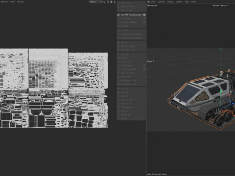 Sega da taglio EV3 F4 Bianca Modello 3D