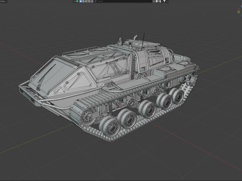 Ripsaw EV3 F4 White 3D-Modell