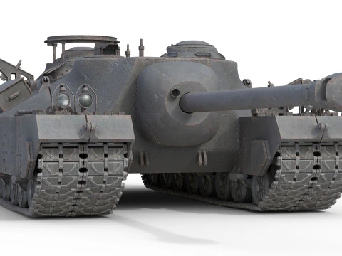 Carro armato super pesante T28 Modello 3D