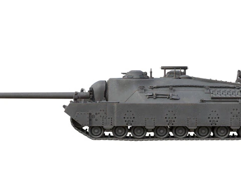Carro armato super pesante T28 Modello 3D