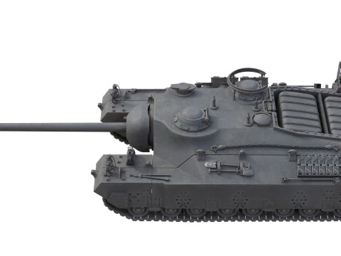 Carro armato super pesante T28 Modello 3D