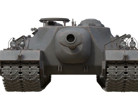 Carro armato super pesante T28 Modello 3D