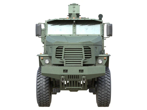 TOS 2 Multiple rocket launcher 3D Model