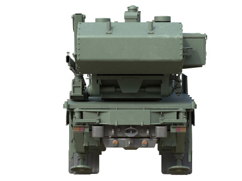 TOS 2 Multiple rocket launcher Modelo 3D
