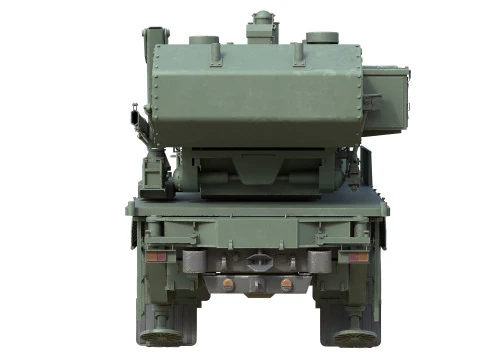 TOS 2 Multiple rocket launcher 3D Model