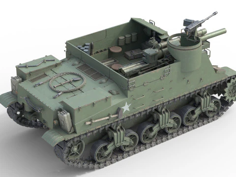 5 Military Vehicles Collection V33 3D Model