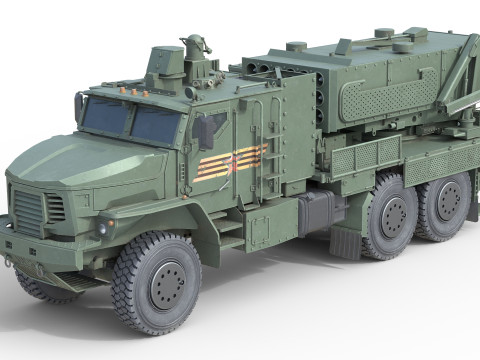 5 Military Vehicles Collection v34 Modelo 3D