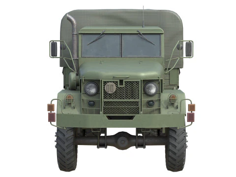 Camion da carico militare m35a2 Modello 3D