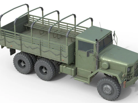 Camion da carico militare m35a2 Modello 3D