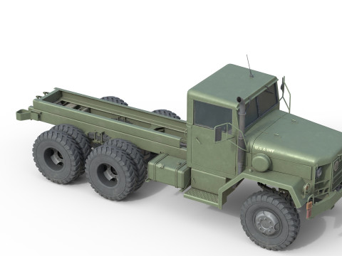 Military Cargo Truck m35a2 3D Model