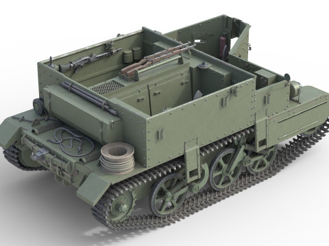 Bren Carrier 3D 模型