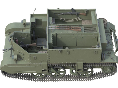 Bren Carrier 3D 模型