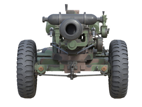 Field Howitzer M119 3D Model