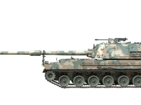 K9 Thunder Howitzer 3Dモデル