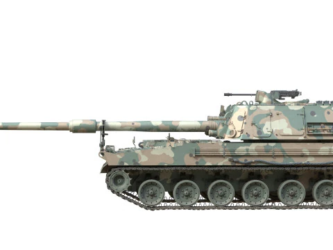 Obice K9 Thunder Modello 3D