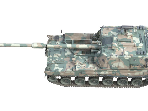 Obice K9 Thunder Modello 3D