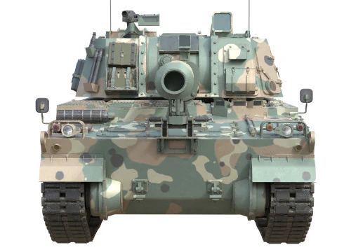 Obice K9 Thunder Modello 3D