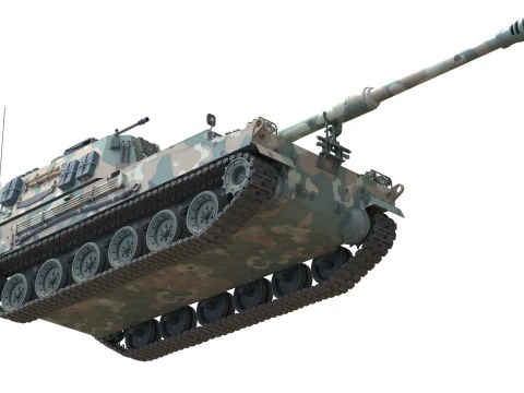 Obice K9 Thunder Modello 3D