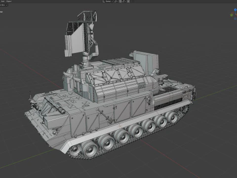 SA 15 Guanto di sfida Modello 3D