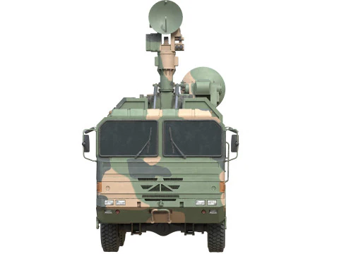 Self-propelled anti-aircraft LD 2000 3D Model