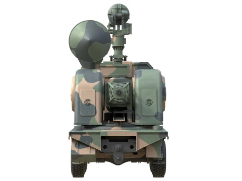 Self-propelled anti-aircraft LD 2000 3D Model
