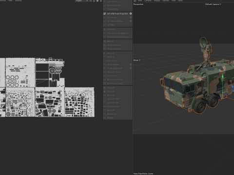 Self-propelled anti-aircraft LD 2000 3D 模型