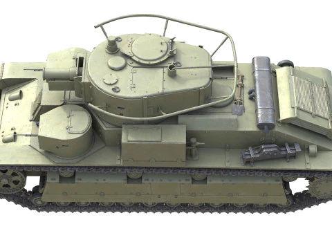 Carro armato medio T 28 Modello 3D