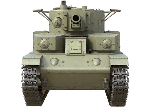 T 28 Medium Tank 3Dモデル