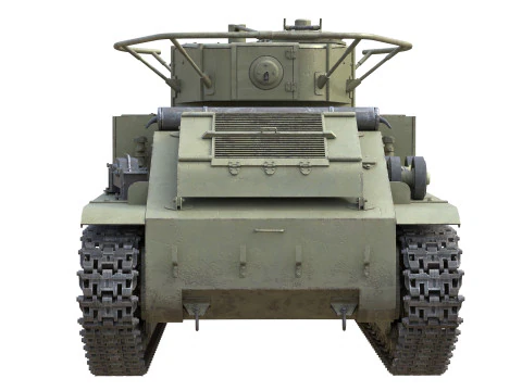 Carro armato medio T 28 Modello 3D