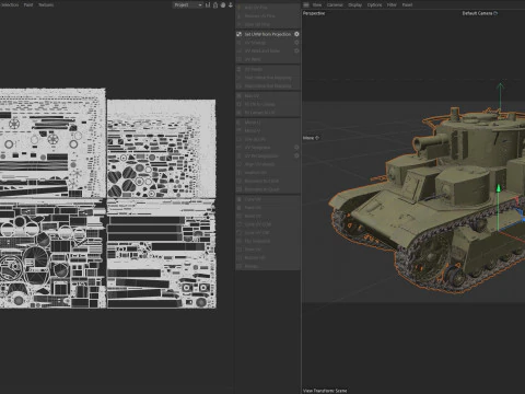 Carro armato medio T 28 Modello 3D