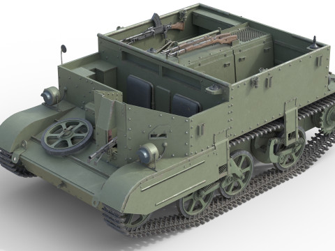5 Military Vehicles Collection v39 3D 模型