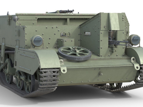 5 Military Vehicles Collection v39 3D 模型