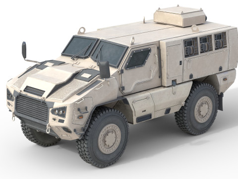 5 Military Vehicles Collection v40 3D Model