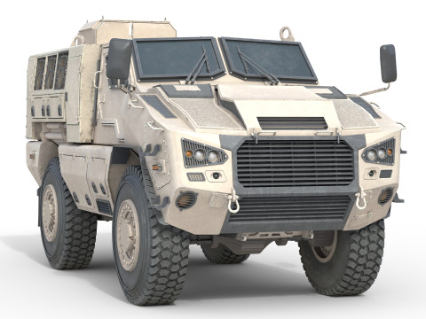 5 Military Vehicles Collection v40 3D Model
