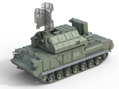 5 Military Vehicles Collection v40 3D Model