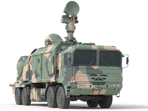 5 Military Vehicles Collection v40 3D Model