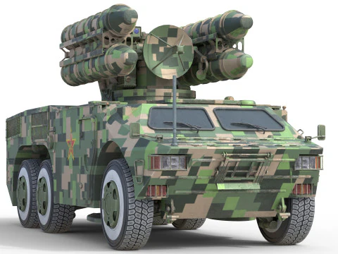 Collezione 10 veicoli militari v20 Modello 3D