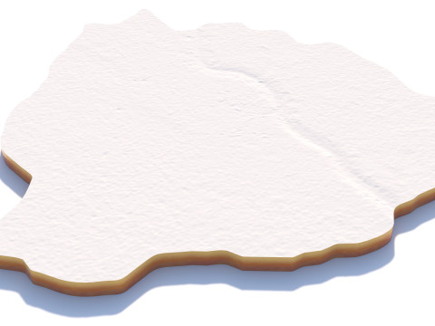 Aba Terrain city Nigiria 3D 모델